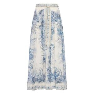 짐머만 미디 스커트 5851SRS262 BLTL White_이미지