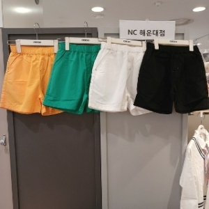 오후 예쁜 색감 시원한 비치겸용 반바지 비치 3부 팬츠 OHTA24501 유아동 종합쇼핑몰_이미지