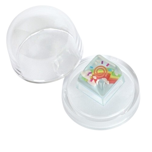 OSHID 투명 레진 아티산 포인트 키캡