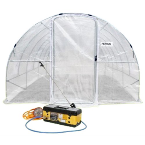 페리코 조립식 도어형 비닐하우스 FPD-432AV + 리벤토 충전분무기 RVN-04A