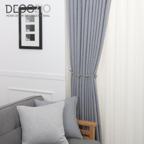 데코지오 나비주름 암막커튼 (75x230cm)_이미지