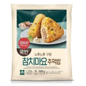 CJ제일제당 햇반 쿡반 참치마요 주먹밥 500g (2개)_이미지