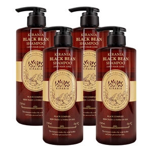 키라니아 블랙빈 샴푸 730ml (4개)_이미지
