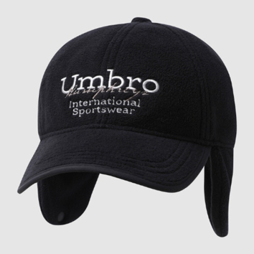 엄브로 플러스플리스 이어플랩 캡 블랙 UQ423CCPN2BLK