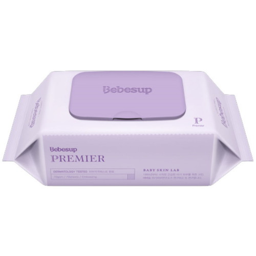 베베숲 ㅤ프리미어 물티슈 캡형 70매 (5팩)_이미지