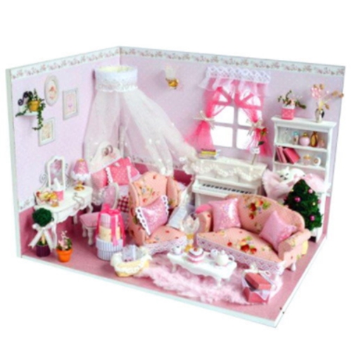 아디코 ㅤDIY 미니어처 풀하우스 공주의 방_이미지