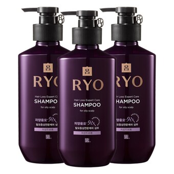 <b>려</b> 자양윤모 9EX 탈모증상케어 <b>샴푸</b> 지성 두피용 400ml
