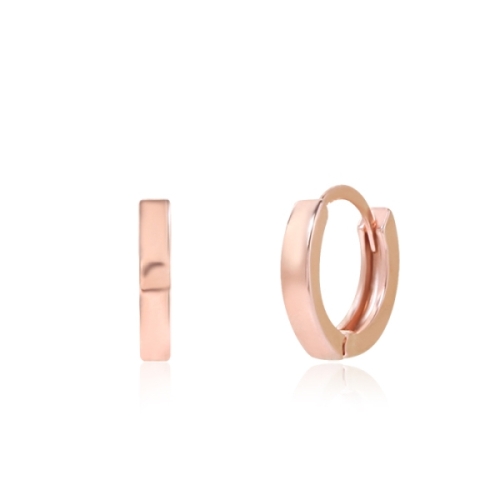 루브르파리 루브르파리  14K 골드  달린 심플 원터치 링 귀걸이 EA1573