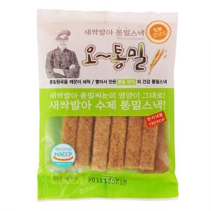오 통밀 10봉 수제 통밀스틱 스낵 과자 다이어트간식 저칼로리바 식사대용_이미지