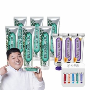 아토세이프 덴티본조르노 구취케어 치약 170g x 6개+치석케어 치약 100g x 3개