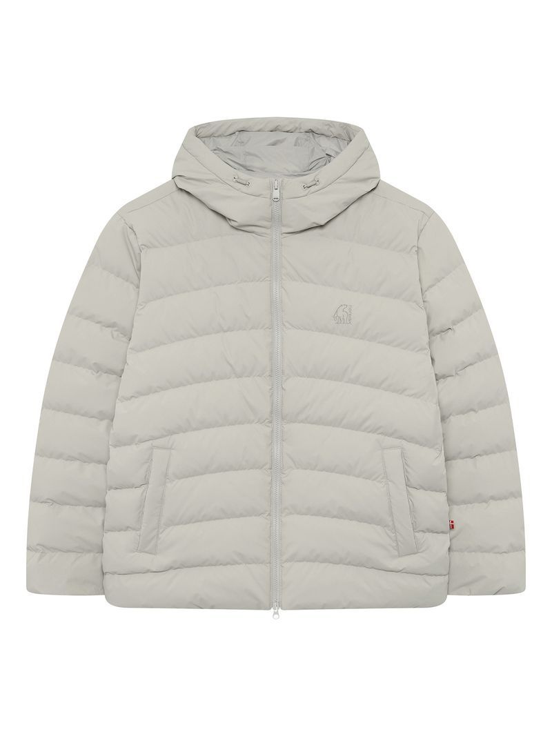 노르디스크 OMW26504C2 남성 경량패딩 다운 바이레 후드 경량 크리스탈 자켓 M_Light Grey 7117608