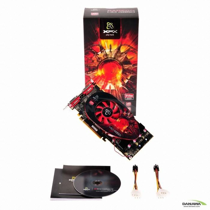 XFX �󵥿� HD 4850 D5 512MB