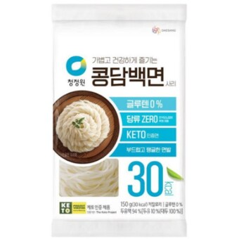 대상 청정원 콩담백<b>면</b> 사리 150g