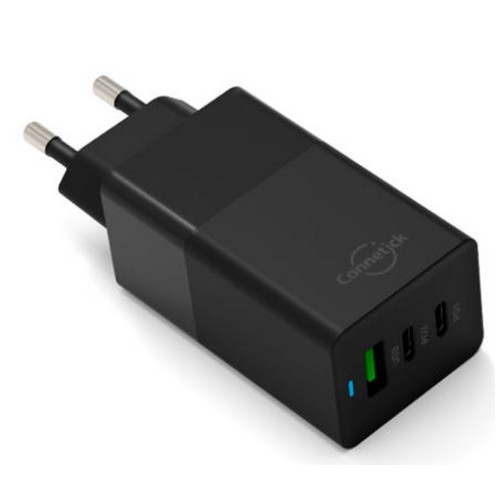 커네틱 PD PPS 65W 3포트 GaN 충전기 CZC-650_이미지