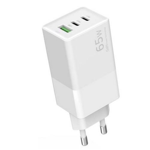커네틱 PD PPS 65W 3포트 GaN 충전기 CZC-650_이미지
