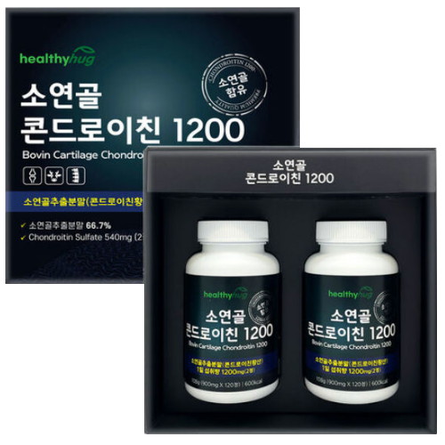 헬씨허그 소연골 콘드로이친 1200 120정 2개입 (1개)_이미지