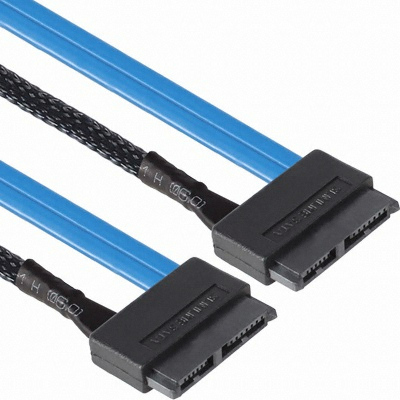 강원전자 NETmate Slimline SATA to Slimline SATA 케이블 (NMP-SST10, 1m)_이미지