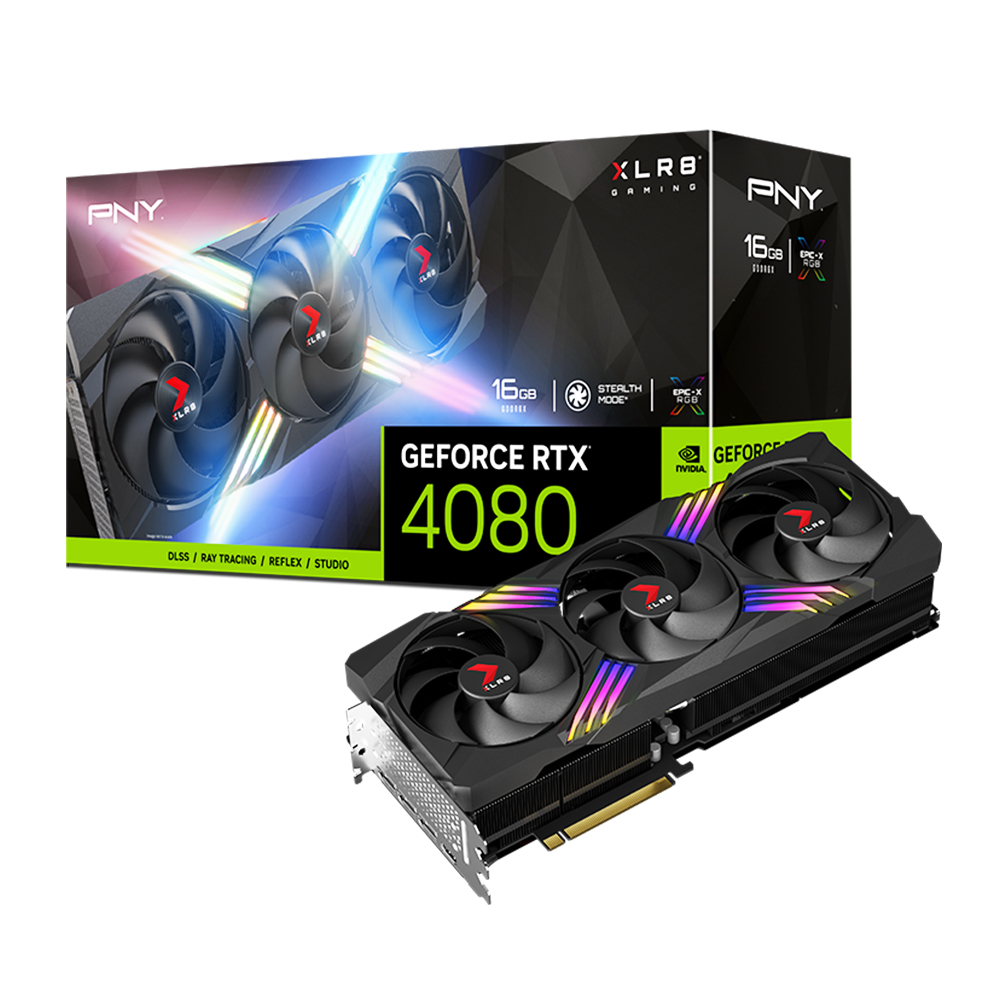 PNY XLR8 지포스 RTX 4080 VERTO EPIC-X RGB TF D6X 16GB 마이크로닉스