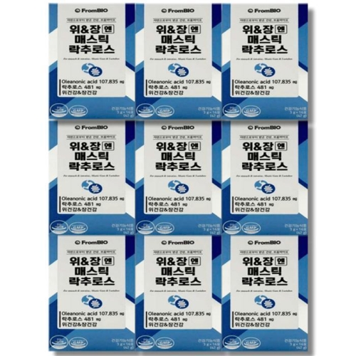프롬바이오 위 장 엔 매스틱 락추로스 3g 14포 (9개)_이미지