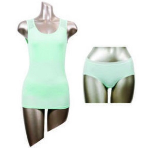 피트인 트리코트 슬림탑 란쥬 팬티 (1세트)_이미지