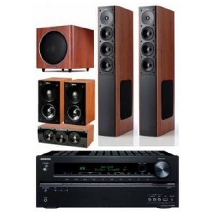 야모 S608 5.1채널 + 온쿄 AV리시버 (TX-NR509, PSW110)_이미지