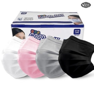 참조은 국산 일회용 덴탈마스크 3중 MB필터 대형 블랙 100매