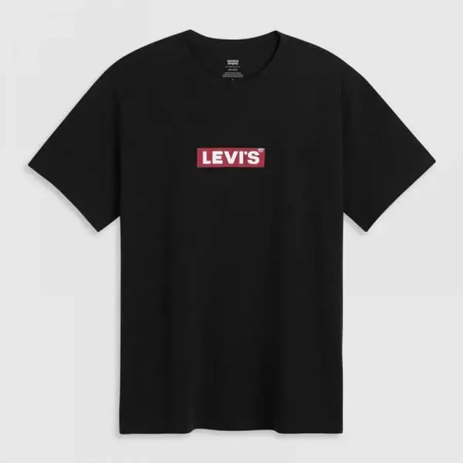 리바이스바디웨어 Relaxed Boxtab T-Shirt Black 7639296_이미지