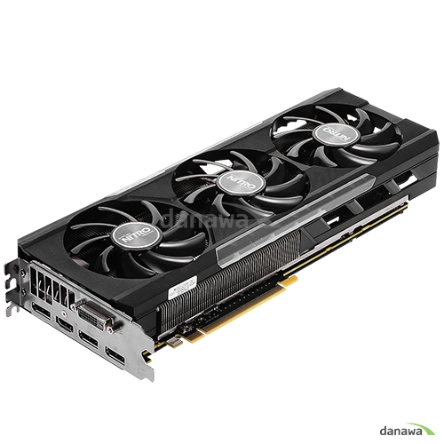 SAPPHIRE 라데온 R9 390X NITRO OC D5 8GB Tri-X BACKPLATE