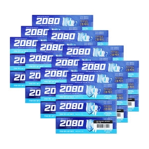 애경 2080 파워쉴드 블루 더블민트 치약 140g (36개)