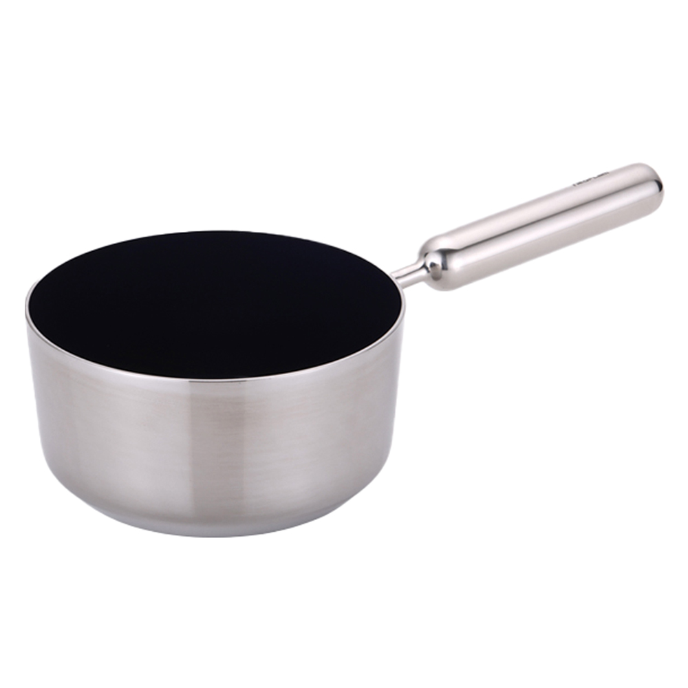 네오플램 인덕션 엣지 스텐 편수냄비 (18cm)_이미지