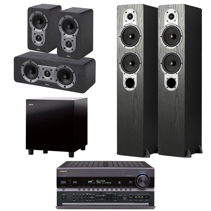 야모 S426 5.1채널 + 온쿄 AV리시버 (TX-NR5008, SUB-210)_이미지