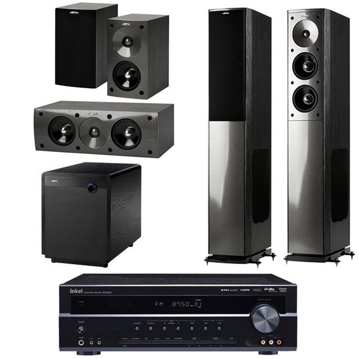 야모 S606 5.1채널 + 인켈 AV리시버 (RD-6505, SUB-300)_이미지