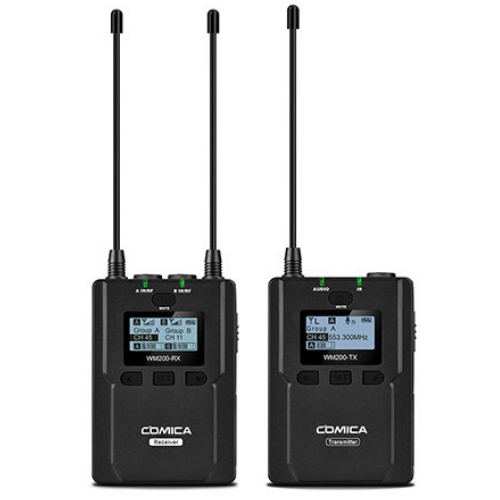 코미카 UHF 1채널 WM200C 무선마이크