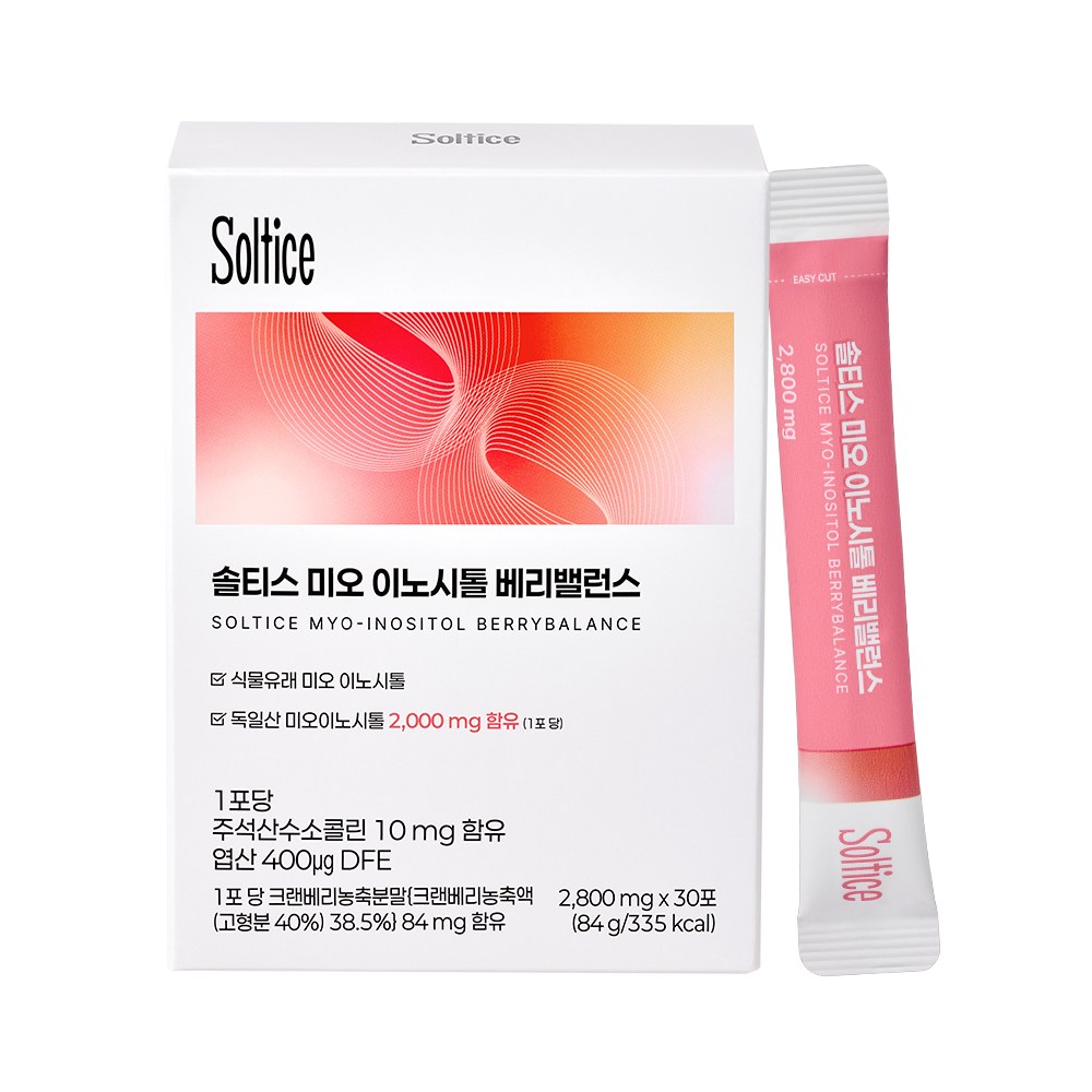 솔티스 미오 이노시톨 베리밸런스 2800mg 30포 (4개)_이미지
