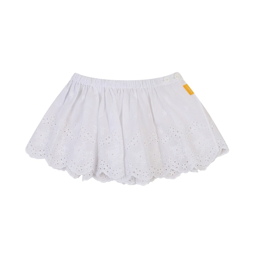 캉골키즈 레이스 레이어드 스커트 SA 2130 아이보리 ASACET21300IV_이미지