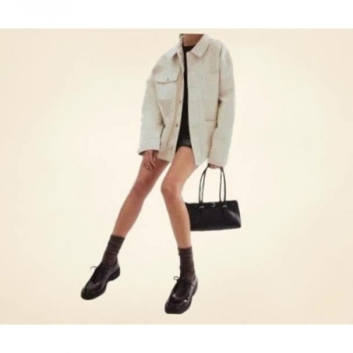 여자 데일리 자켓 코듀로이 칼라 재킷 라이트 베이지 1282396001