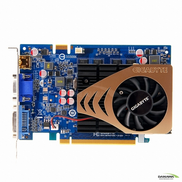 GIGABYTE 지포스 9400GT Ultra Durable2 Over HDMI DDR2 512MB_이미지