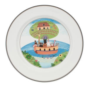 디자인 나이프 노아의방주 접시 21cm