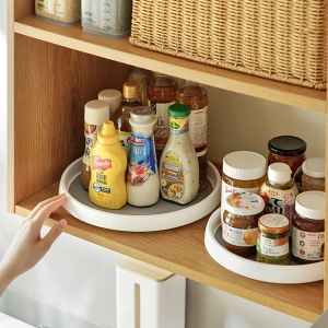 아워리빙 1+1 빙글빙글 다용도 회전트레이 양념통 정리대 2size이미지입니다. 누르면 해당 게시물로 새창이동합니다.