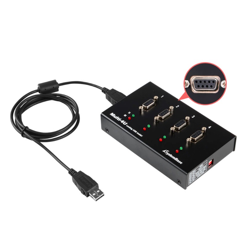 시스템베이스 Multi-4/USB COMBO 컨버터 Female