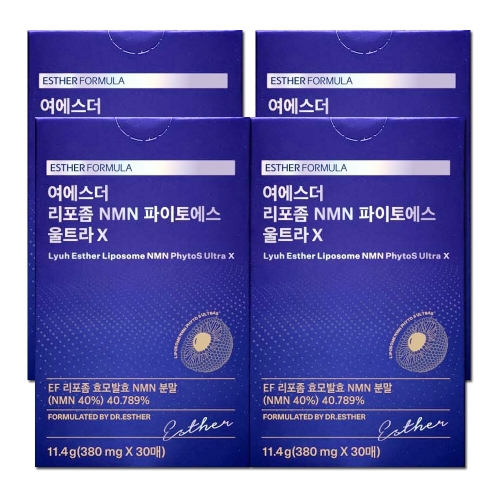 여에스더 여에스더 리포좀 NMN 파이토에스 울트라 X 30매 (4개)_이미지