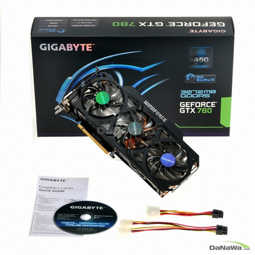 GIGABYTE 지포스 GTX780 UDV D5 3GB WINDFORCE METAL_이미지