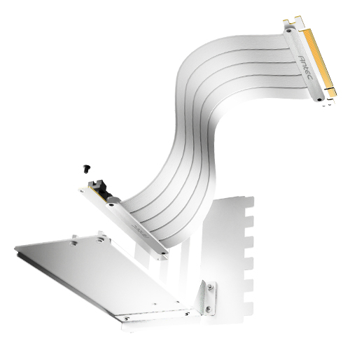 Antec PCI-E 4.0 라이저 케이블 KIT (화이트, 200mm)_이미지