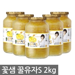꽃샘식품 꿀유자차S 2kg (6개)_이미지