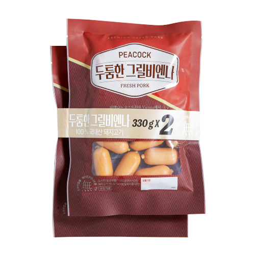이마트 피코크 두툼한 그릴비엔나 660g (1개)_이미지