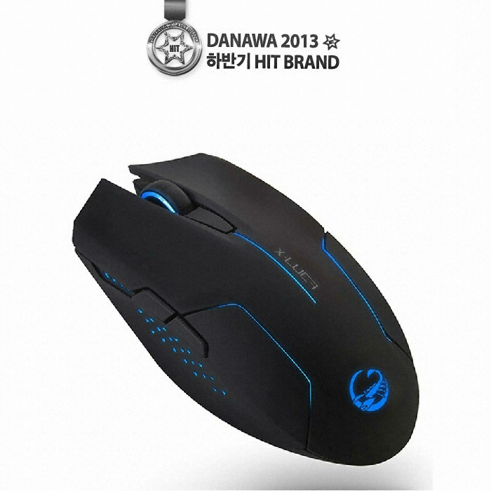 Team Scorpion X-LUCA Sleek Gaming Mouse_이미지