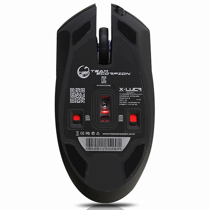 Team Scorpion X-LUCA Sleek Gaming Mouse_이미지