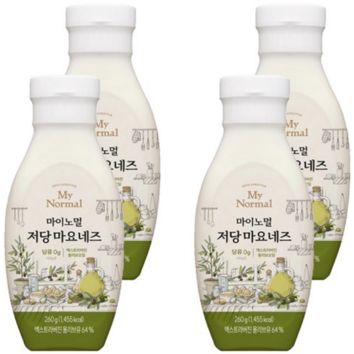 마이노멀 저당 마요네즈 260g (4개)_이미지