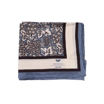 막스마라 위켄드 와코네스토 패턴 스카프 2615541035600 001BLUCINA TP976129