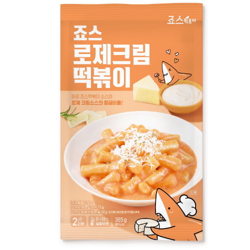 죠스떡볶이 죠스 로제크림 떡볶이 365g (1개)_이미지